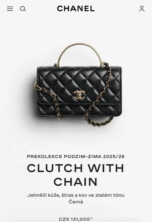 Clutch with chain