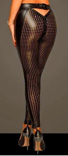 Wetlook 2 Way Zip Leggings | S