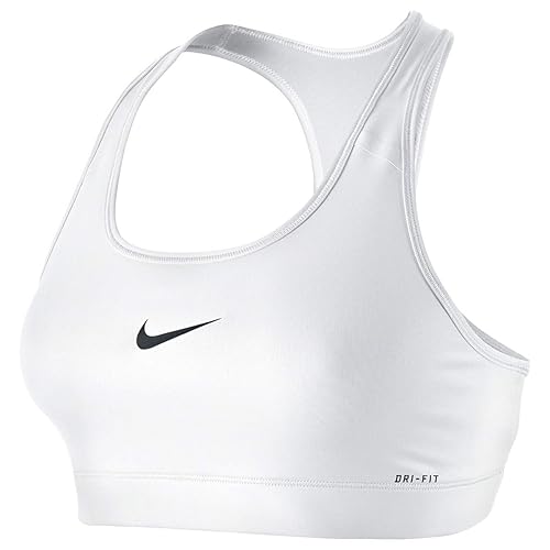 Nike Women's Victory Compression Sports Bra - Medium - White/Black