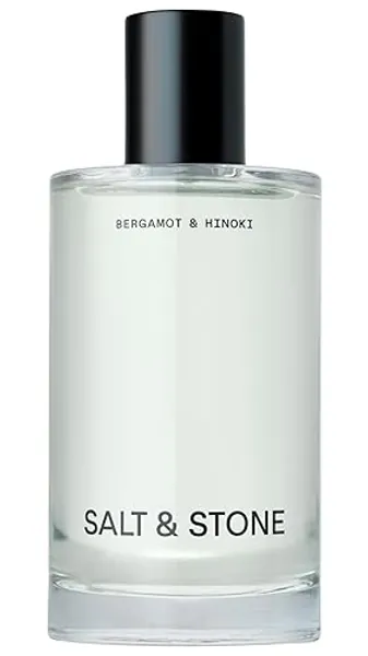 Salt & Stone Body and Hair Fragrance Mist | Women & Men | Hydrating Skincare Ingredients Glycerin & Prebiotics | Vegan & Cruelty-Free - 3.4 fl oz - Bergamot & Hinoki