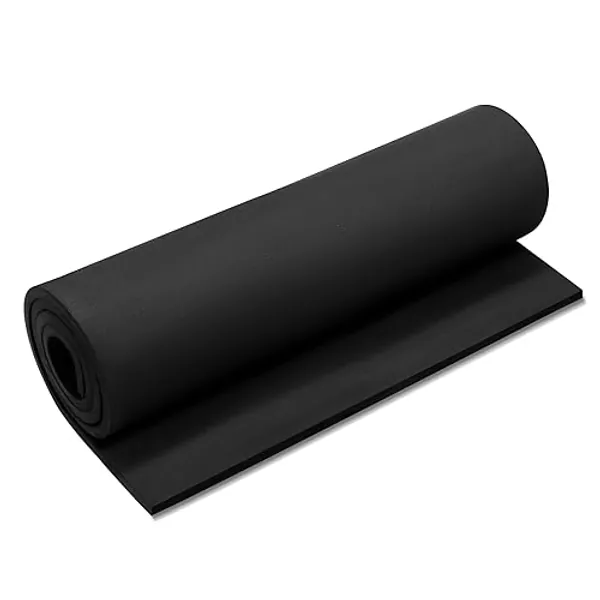 MEARCOOH Nero Fogli in Schiuma Eva 8mm, 35.5cm*99cm Cosplay Schiuma Eva, 1PCS Eva Foam densità 86 kg/m3 per Il Cosplay, Artigianato, progetti Fai da Te (Nero 8mm) - Nero - Dicke-8mm