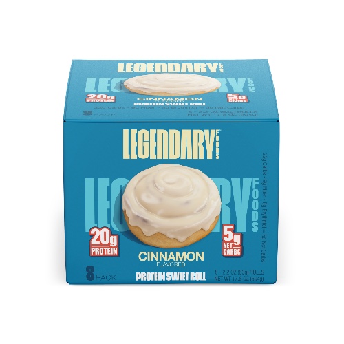 Legendary Foods Protein Sweet Roll | Cinnamon / 8-Pack