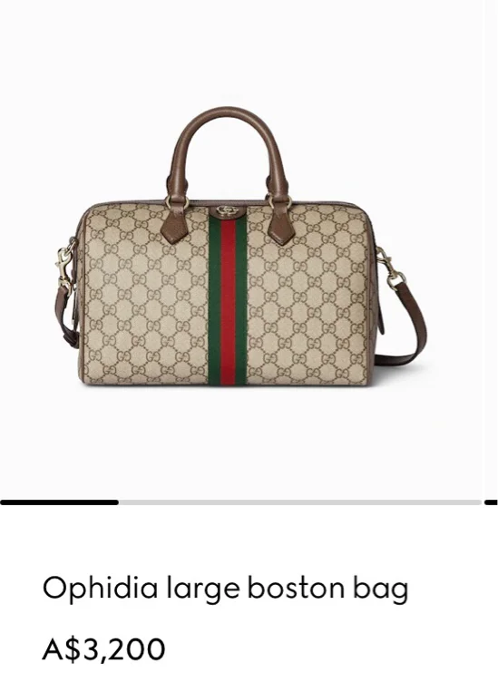 Gucci Bag plus shipping.