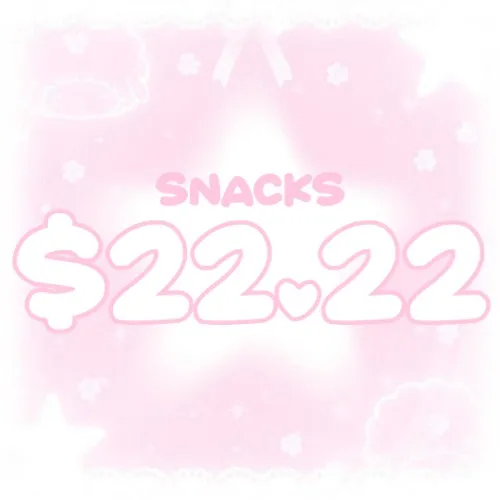 𓆩✧𓆪 $22.22 ~ Snackies 𓆩✧𓆪