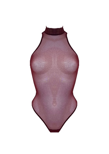 Syra High Neck Body | Morello / L | 4