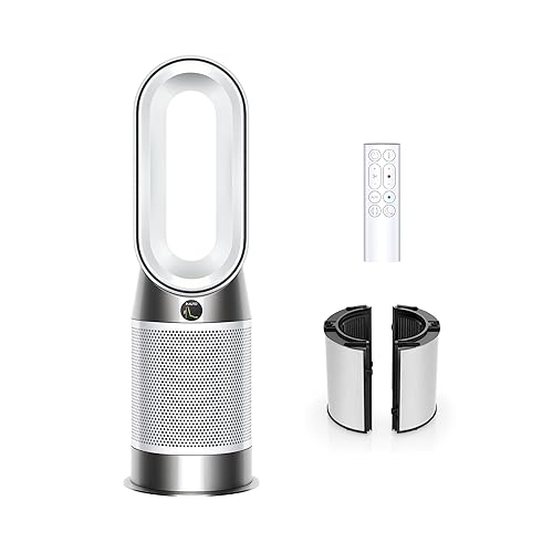 Dyson Purifier Hot+Cool™ Gen1 HP10 - Purifying Fan Heater (White) + Additional Filter Bundle - HP10 + filter bundle