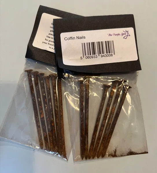 Coffin Nails x 6 | Banishing Spells | Protection Spells