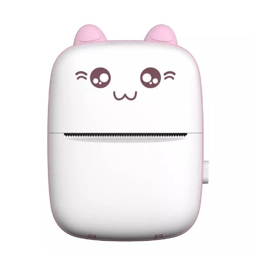 Portable Stickers Pocket Printer: Print Memories Instantly - Pink