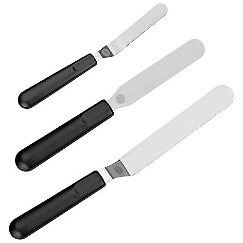 Wilton Cake Decorating Icing Spatula Set, 3-Piece - 9-inch, 11-inch, 13-inch
