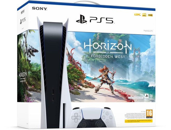 PlayStation PS5 Console + Horizon Forbidden West Bundle