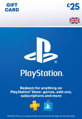 PlayStation Store Gift Card 25 GBP | PSN UK Account | PS5/PS4 Download Code