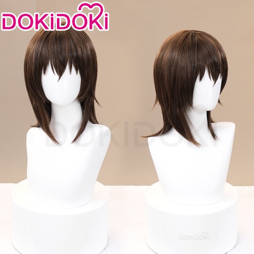 DokiDoki Anime Vampire Knight Cosplay Yuuki Cross Wig Short Straight Brown Hair | Wig Only-PRESALE