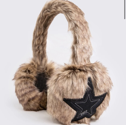 Fuzzy Star Earmuffs