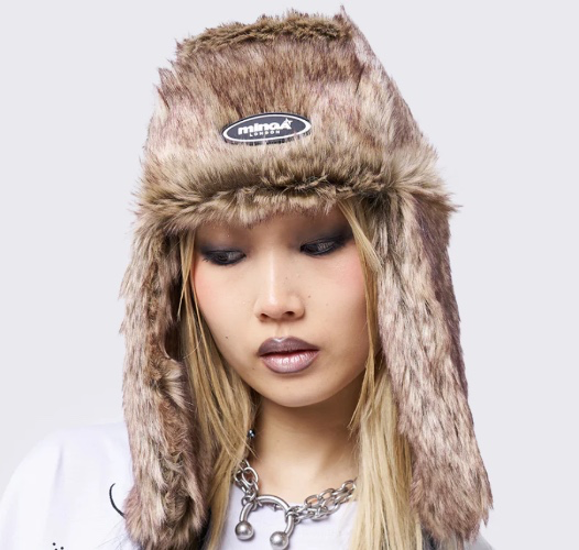 Masha Fluffy Trapper Hat