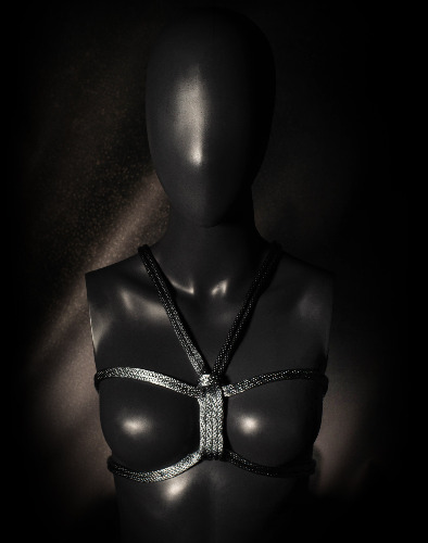 Gothic Gunmetal - Nylon Bondage Rope 1/4" 6mm | Shibari Mastery Kit