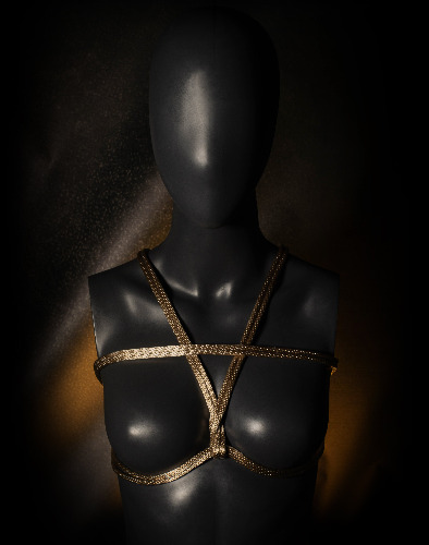 Celestial Gold - Nylon Bondage Rope 1/4" 6mm | Shibari Mastery Kit