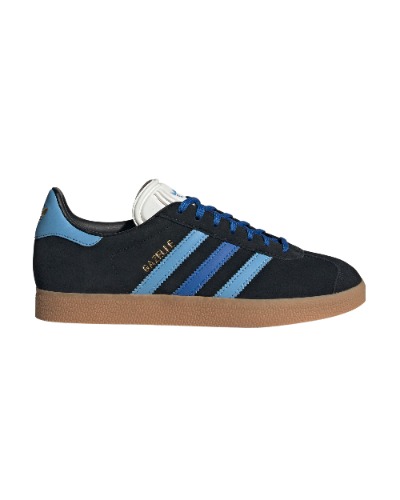 Womens Gazelle | CBLACK/BLUE/LIGHTBLUE / 8.5