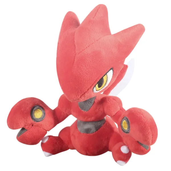 Sitting Scizor Sword and Shield Plush Toy Cute Stuffed Animals