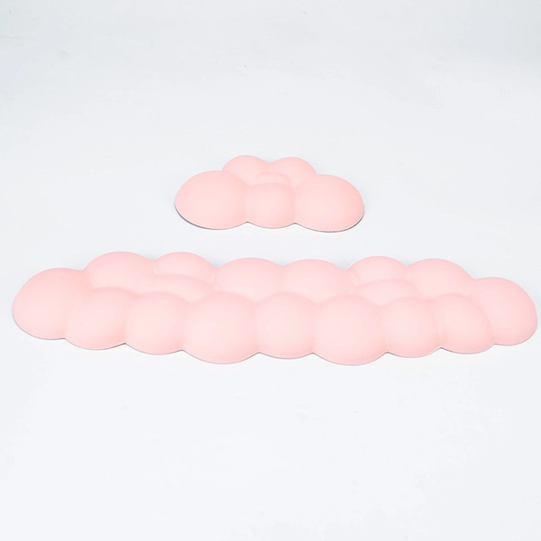 Cloud Keyboard Wrist Rest Cute Mouse Wrist Support - Pink