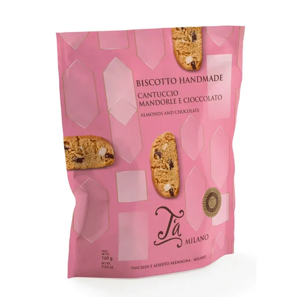 Biscotti with Almonds and Dark Chocolate