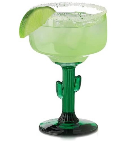 Margarita glasses x4