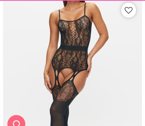 Risk Taker Crotchless Bodystocking | Ann Summers