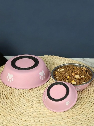 2 Pink Bowls 