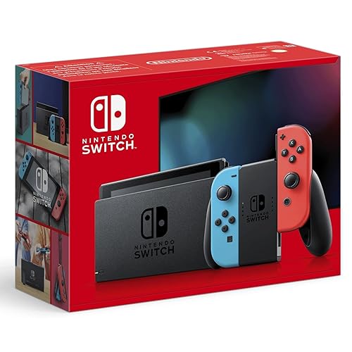 Nintendo Console Switch con Joy-Con Rosso Neon e Blu Neon - Joy-Con Rosso Neon e Blu Neon