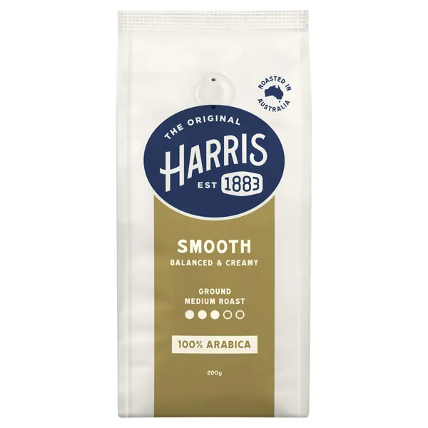 Harris Smooth Ground Coffee, 200g