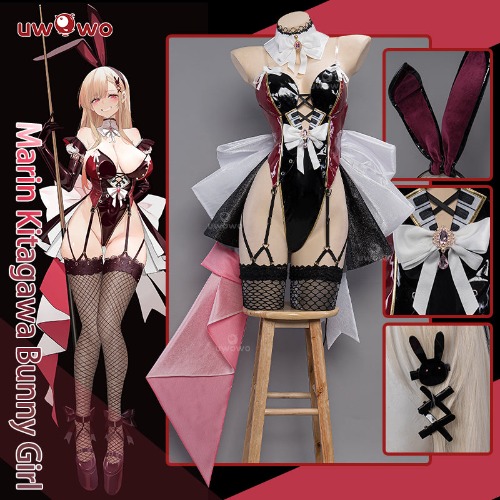 Uwowo×DISHWASHER1910: Marin Kitagawa Bunny Suit My Dress-Up Darling Fanart Cosplay Costume