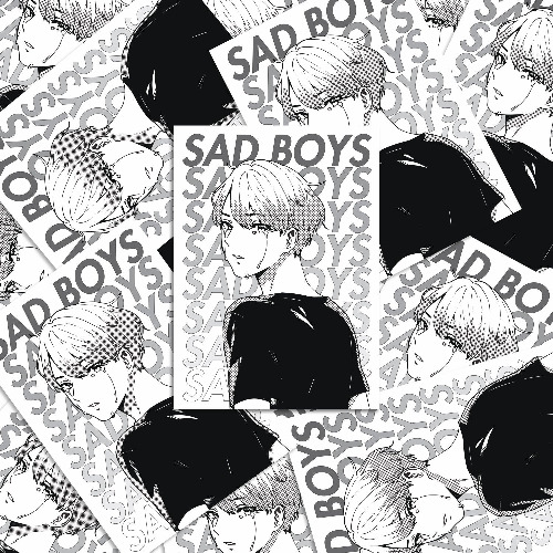 Sad Boys Stay With Me Sticker