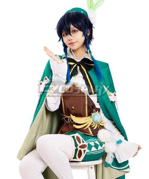 Genshin Impact Venti Cosplay Costume B Edition