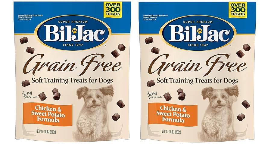 Bil-Jac Grain Free Soft Dog Training Treats (2-Pack)