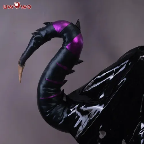 【In Stock】Uwowo V Singer Little Devil Cute Dress Halloween Cosplay Costume - 【In Stock】Set B(Tail)