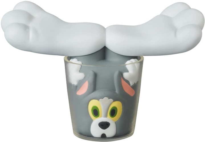Ultra Detail Figure No.666 - UDF TOM and JERRY - SERIES 3 - TOM - Runaway to Glass cup (Medicom Toy) - Brand New