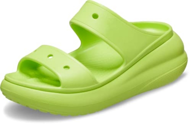 Green Platform Sandals
