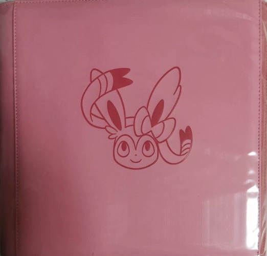 Pokemon TCG Official Sylveon 480 Slots File Binder From Chinese Eevee Gift Box