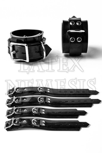 Heavy 3mm rubber restraints