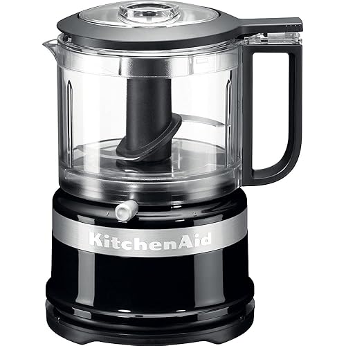 KitchenAid 5KFC3516EOB ,Mini-Food-Processor,Großartig zum Hacken, Vorbereiten von Dressings und Saucen, onyx schwarz - Schwarz - Single