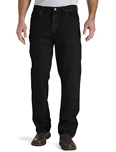 Wrangler Men's Trail Trekker Relaxed Fit - Regular - Overdyed Black - 33W x 34L