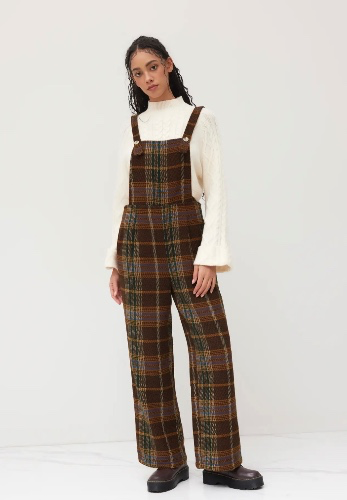 Preppy Autumn Jumpsuit