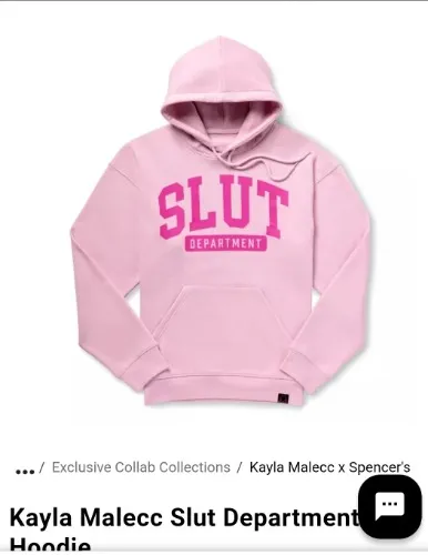 Slut Department Sweatshirt-Spencer's 