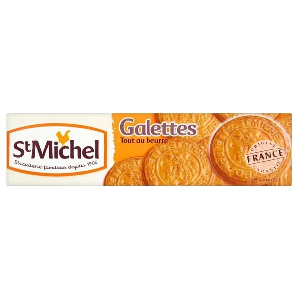 St Michel Galettes Biscuits (130g) (4 PACK) - 4.58 Ounce (Pack of 4)