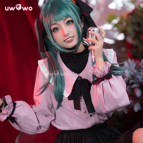 Uwowo Collab Series: V Singer Vampire Cosplay Halloween Costume Uniform - 【In Stock】S