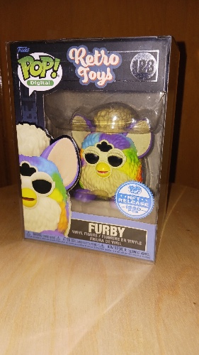 Funko Pop! Digital Hasbro Retro Toys #123 Furby Legendary LE 1550 - w/ protector