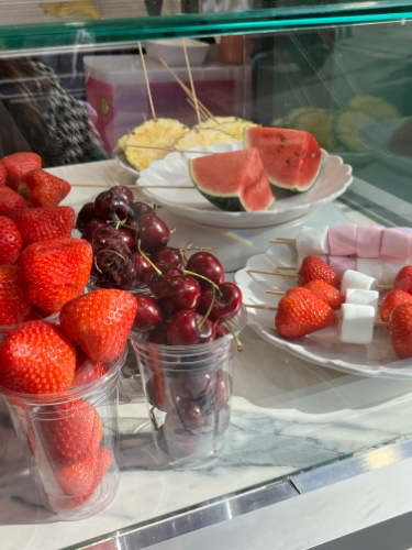 Chocolate covered fruit