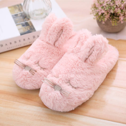 Bunny Plush Slipper: Comfortable and Stylish - Pink / 38
