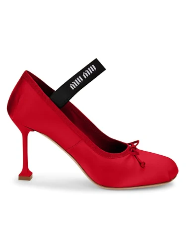 Satin Ballet Pumps