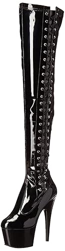 Pleaser ADORE-3050 Blk STR Pat/Blk UK 4 (EU 37)