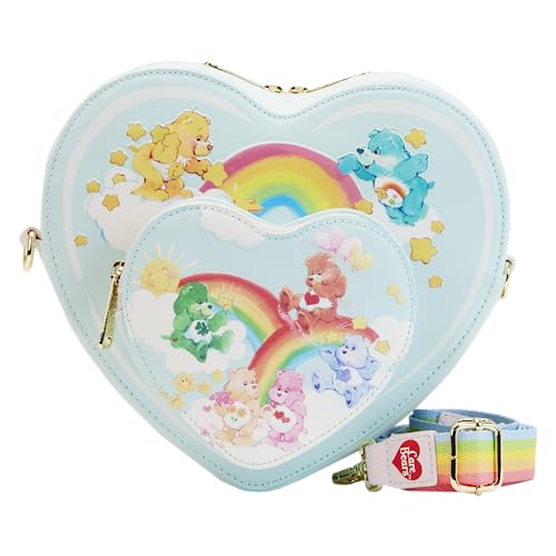 Loungefly Care Bears Heart Cloud Party Crossbody Bag - Standard